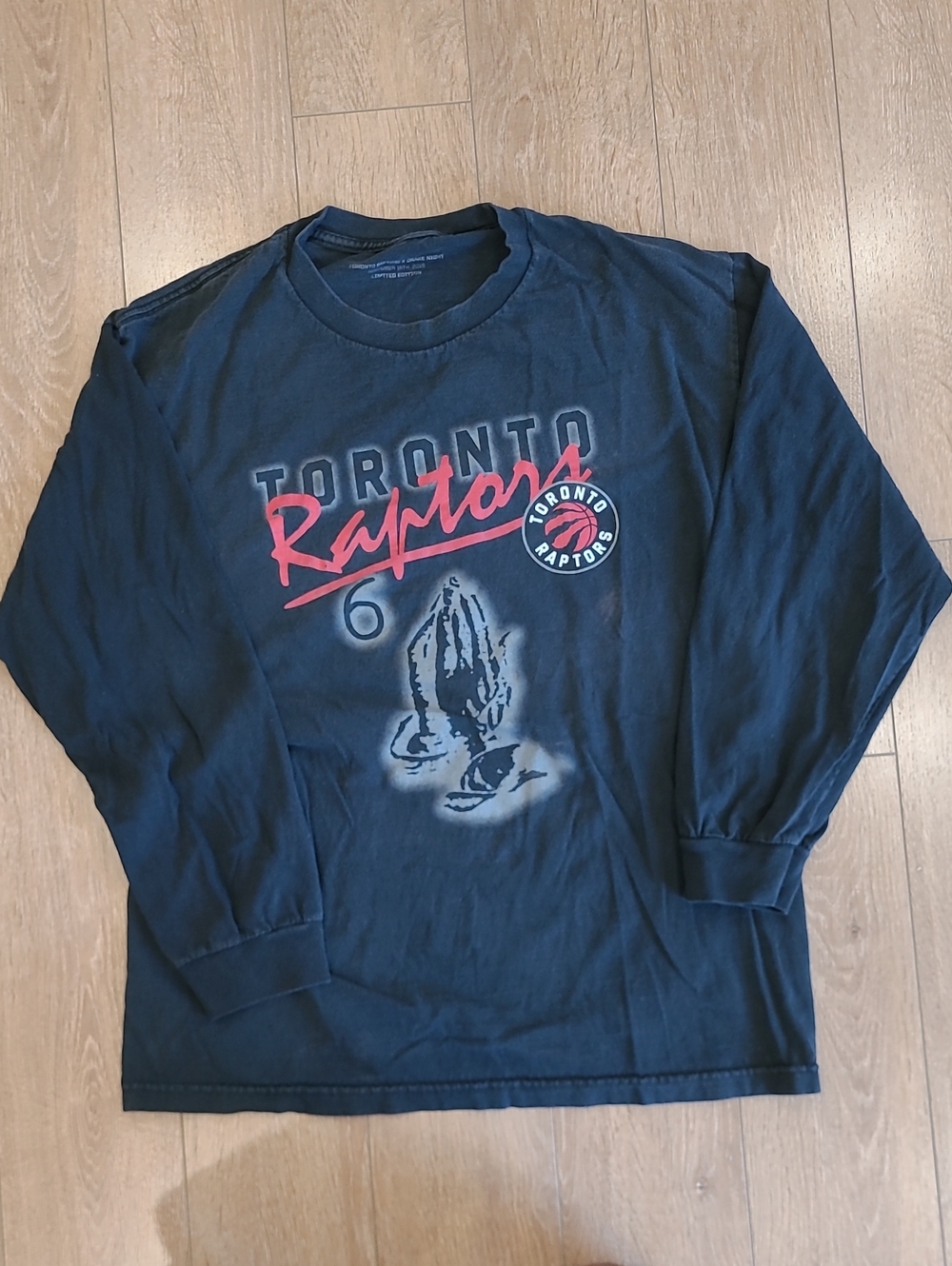2016 Toronto Raptors x OVO Drake Night Long-Sleeve T-Shirt